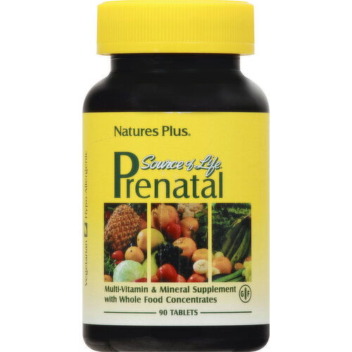 Natures Plus Prenatal, Tablets