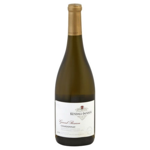 Kendall-Jackson Chardonnay, Grand Reserve, Jackson Estate, 2015