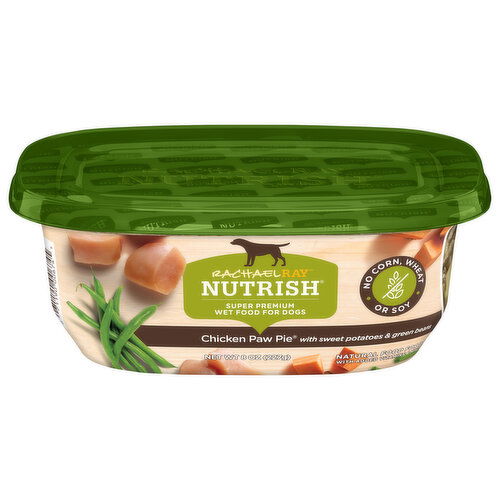 Rachael Ray Nutrish Natural Chicken Paw Pie Dog Food - 8 Ounce