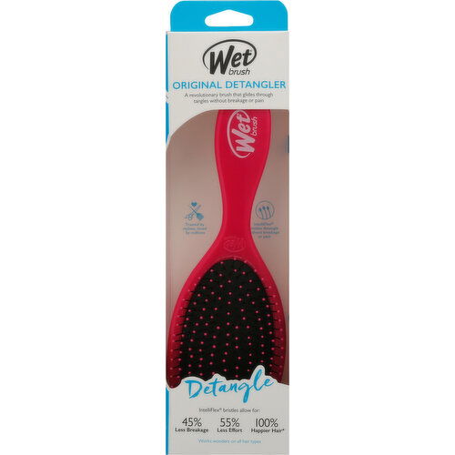 Wet Brush Original Detangler, Pink