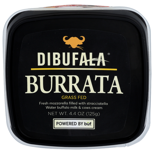 Buf Creamery Aromatic Fresh Water Bufalo Cheese Semi Soft Filled With Milk Cream And Mozarella Burrate De Bufala - 4.4 Ounce Image 1 of 2