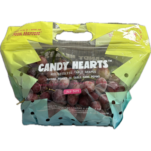 Candy Heart Grapes - 1 Pound