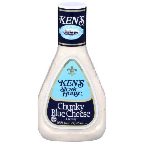 Ken's Steak House Chunky Blue Cheese Dressing - 16 Fluid Ounce