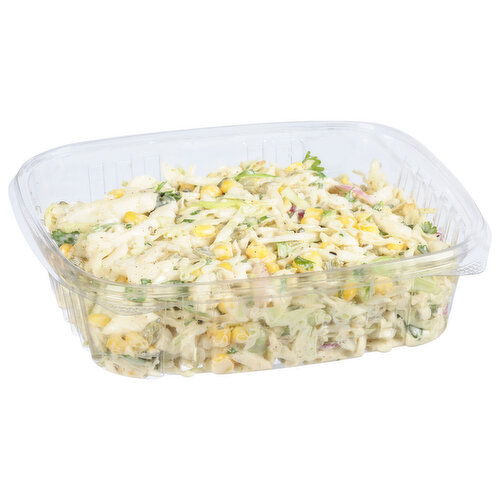 Fresh Corn Poblano Slaw, Roast