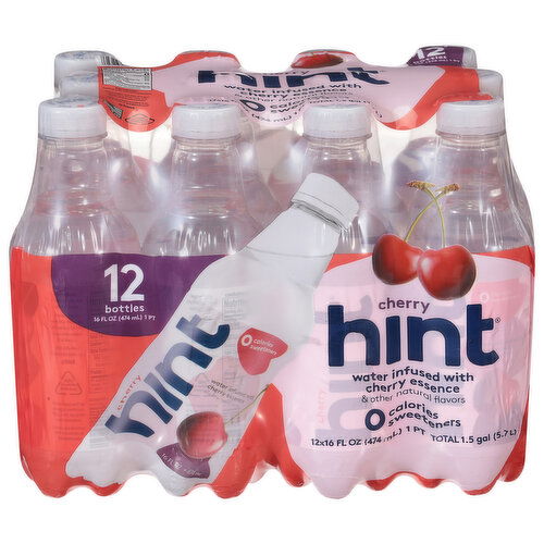 Hint Water, Cherry - 12 Each