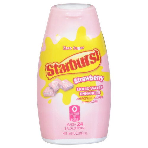 Starburst Liquid Water Enhancer, Zero Sugar, Strawberry