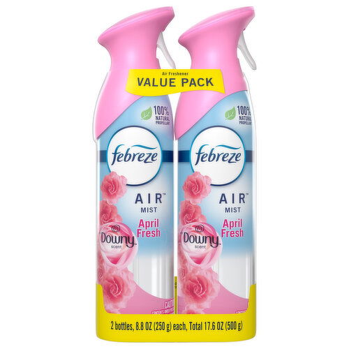 Febreze with Downy April Fresh Scent Air Freshener Value Pack - 2 Each