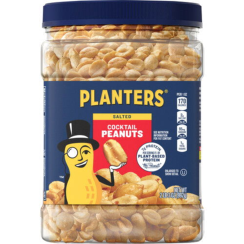 Planters Cocktail Peanuts, Salted