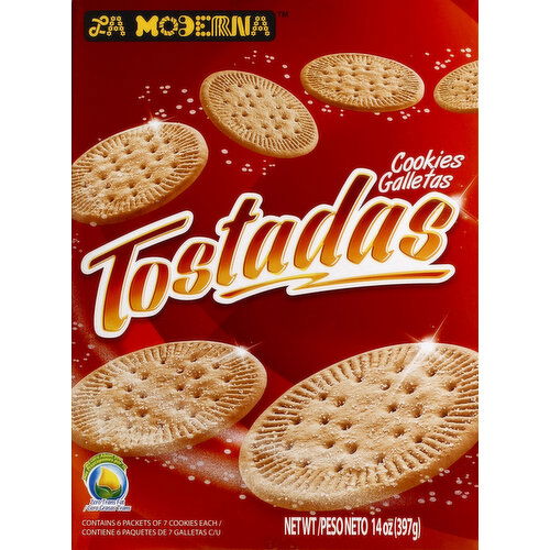 La Moderna Cookies, Tostadas