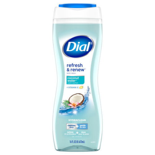 Dial Body Wash, Coconut Water Scent