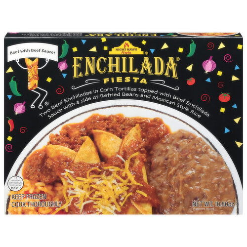 Night Hawk Beef with Beef Sauce Enchilada Fiesta - 10.8 Ounce