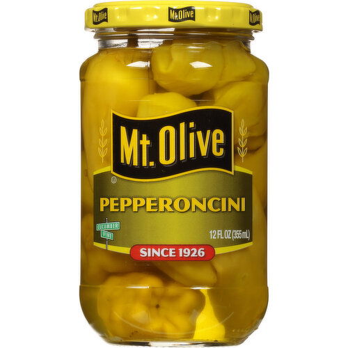 Mt Olive Pepperoncini - 12 Fluid Ounce