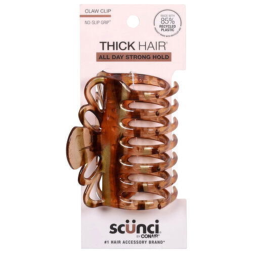 Scunci No-Slip Grip Claw Clip - 1 Each