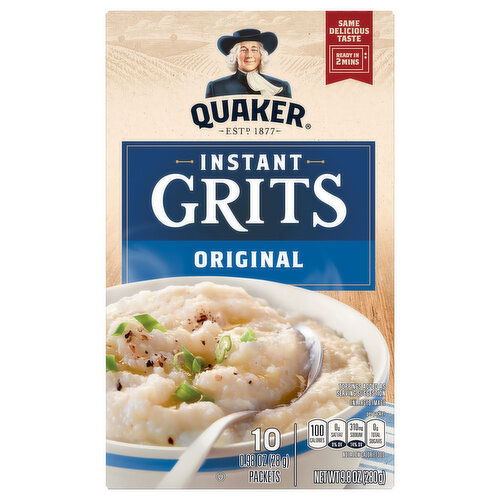 Quaker Grits, Instant, Original