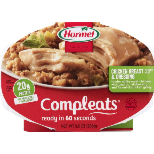 Hormel Chicken Breast & Dressing, with Rib Meat