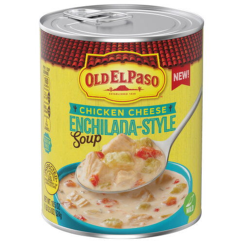 Old El Paso Soup, Chicken Cheese, Enchilada-Style, Mild