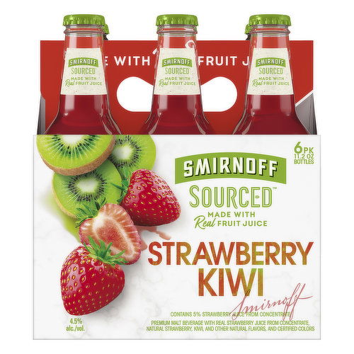 Smirnoff Beer, Strawberry Kiwi