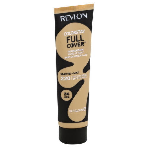 Revlon Foundation, Matte, Natural Beige 220