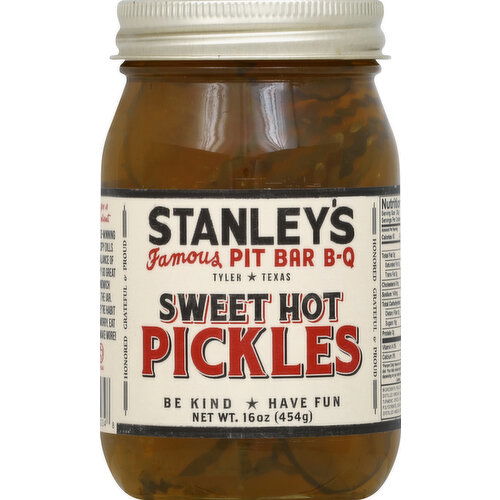 Stanleys Pickles, Sweet Hot