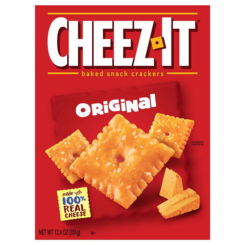 Cheez-It Baked Snack Crackers, Original