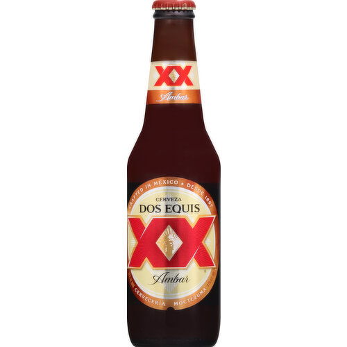 Dos Equis Beer, Ambar, Cerveceria Moctezuma