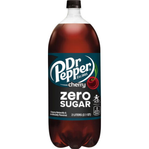 Dr Pepper Soda, Zero Sugar, Cherry