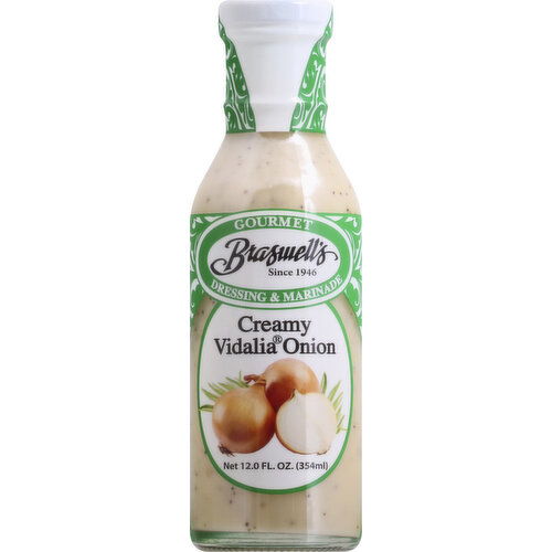 Braswell's Dressing & Marinade, Creamy Vidalia Onion