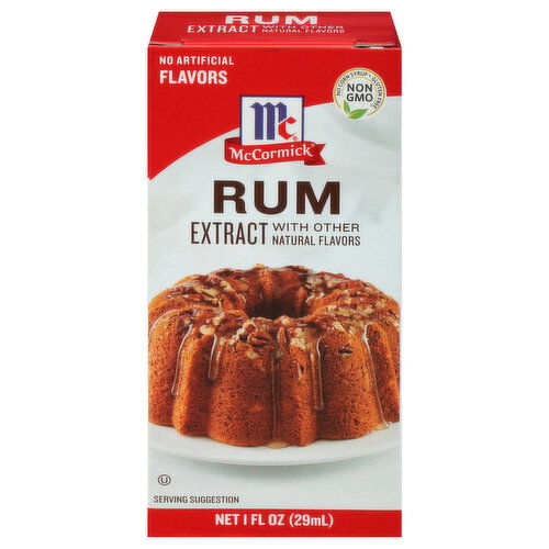 McCormick Rum Extract With Other Natural Flavors