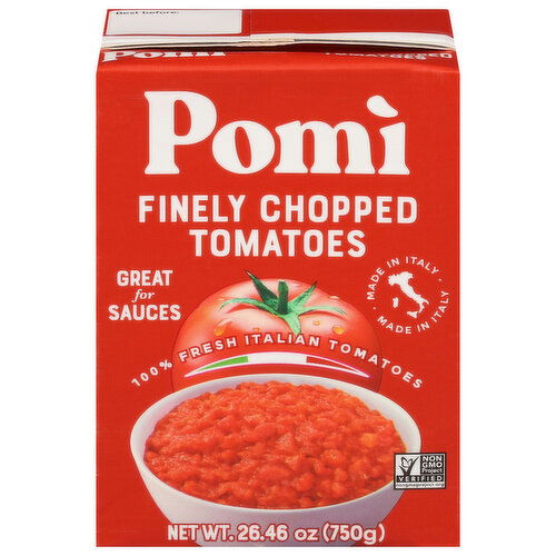 Pomi Tomatoes, Finely Chopped