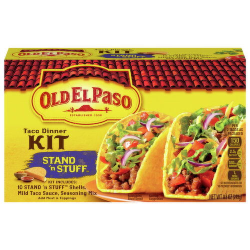 Old El Paso Stand 'n Stuff Taco Dinner Kit - 8.8 Ounce