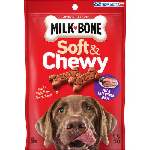 Milk-Bone Dog Snacks, Beef & Filet Mignon Recipe