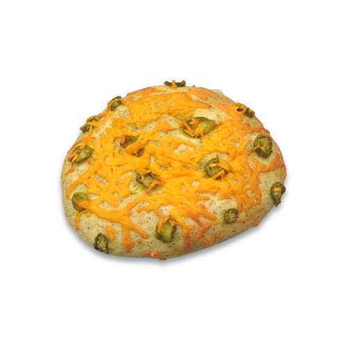 Fresh Fresh Baked Jalapeno Cheddar Focaccia Bread