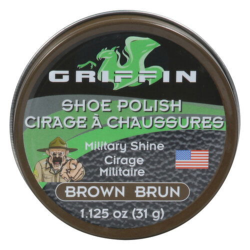 Griffin Shoe Polish, Brown