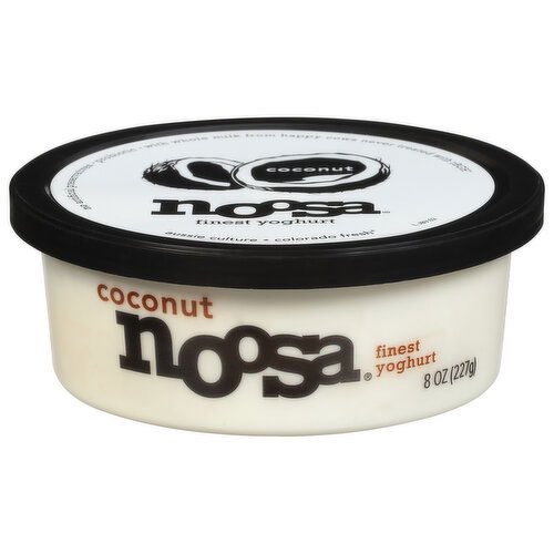 Noosa Yughurt, Finest, Coconut - 8 Ounce