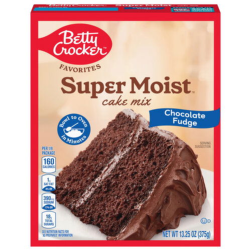 Betty Crocker Cake Mix, Chocolate Fudge