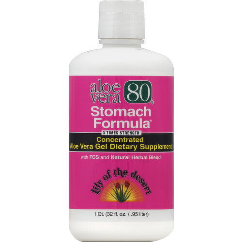 Lily Of The Desert Stomach Formula, Concentrated