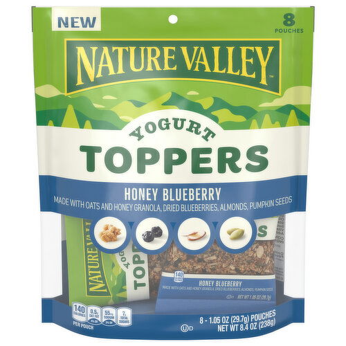 Nature Valley Yogurt Toppers, Honey Blueberry