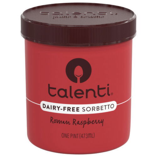 Talenti Sorbetto, Dairy-Free, Roman Raspberry