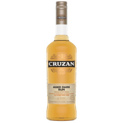 Cruzan Aged Dark Rum, 750 ml    