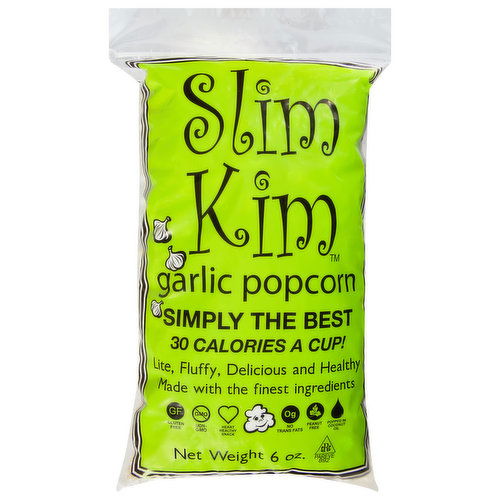 Slim Kim Popcorn, Garlic