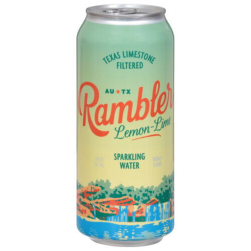 Rambler Sparkling Water, Lemon-Lime