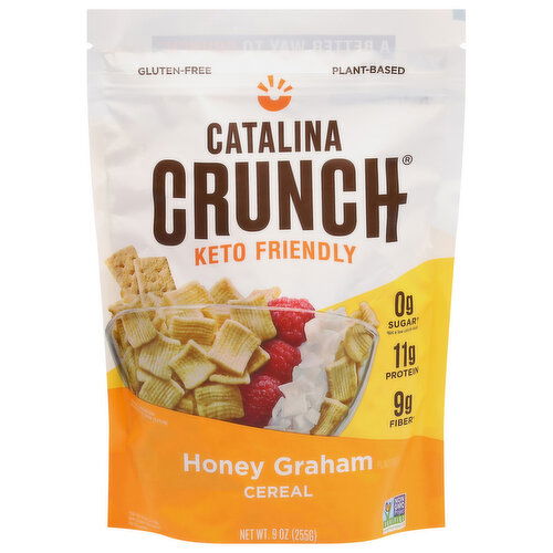 Catalina Crunch Cereal, Keto Friendly, Honey Graham Flavored