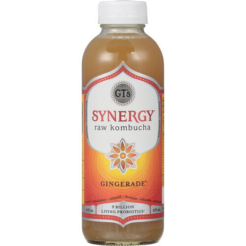 GT's Raw Kombucha, Gingerade