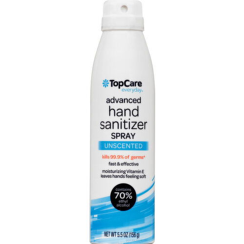 TopCare Hand Sanitizer, Spray, Unscented