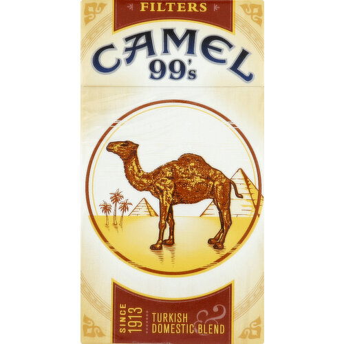 Camel Cigarettes, Turkish Domestic Blend, 99's, Filters - 20 Each