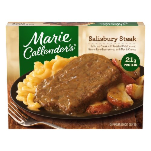 Marie Callender's Salisbury Steak Frozen Meal - 14 Ounce