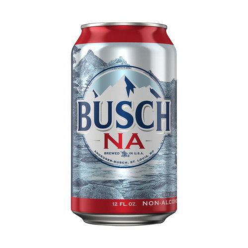 Busch Non-Alcoholic Brew, 6 Pack 12 fl. oz. Cans