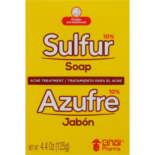 Grisi Soap, 10% Sulfur