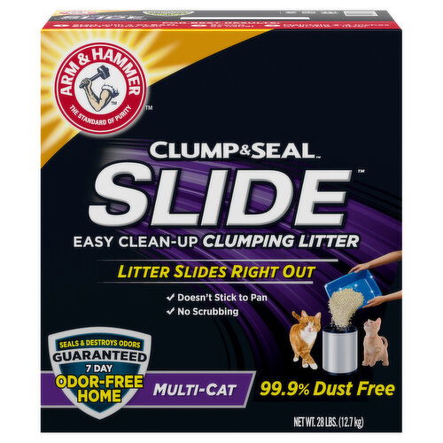 Arm & Hammer Clumping Litter, Easy Clean-Up, Multi-Cat