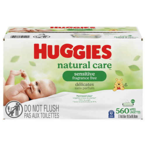 Huggies Wipes, Fragrance Free, Sensitive, Disney Baby